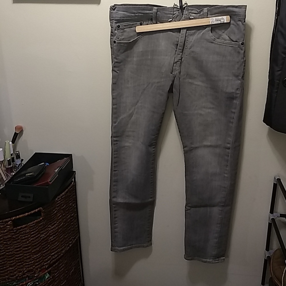 Grey jeans